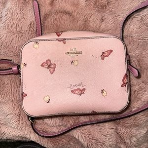 Mini Coach Butterfly Crossbody Bag